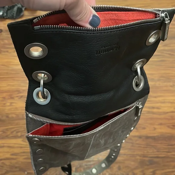 Stylish Gray Crossbody Bag